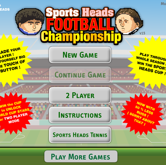 Sports Heads: Football Championship